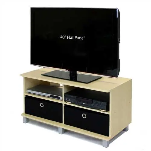 Steam Beech Flat-Screen Tv Stand Accommodating Screens Up To 42 Inches 1