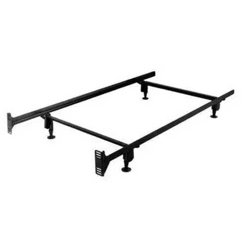 Sturdy Twin Metal Bed Frame With Reinforced Headboard Brackets 1