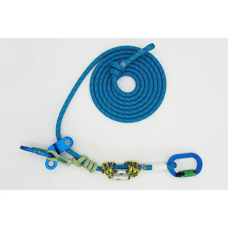Teufelberger Hipstar Glide Rigging System – 11.5 Mm Rope Pulley With Glidehitch, Karat Carabiner & Prusik Loop 1