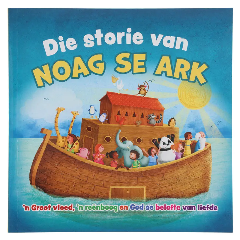 The Story Of Noah’S Ark In Afrikaans: A Great Flood, A Rainbow, And Divine Promises Of Love (Softcover) 1