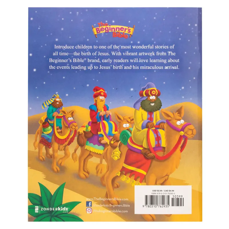 The Very First Christmas: A Beginner’S Bible Storybook For Young Children (Paperback) 2
