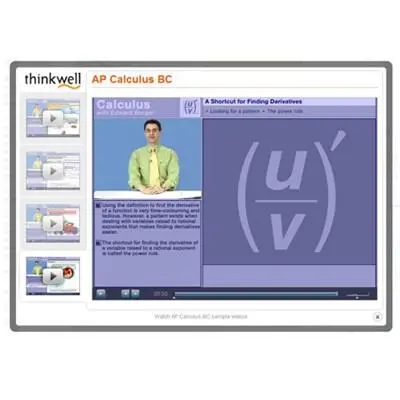Thinkwell Ap Calculus Bc Online Course 1
