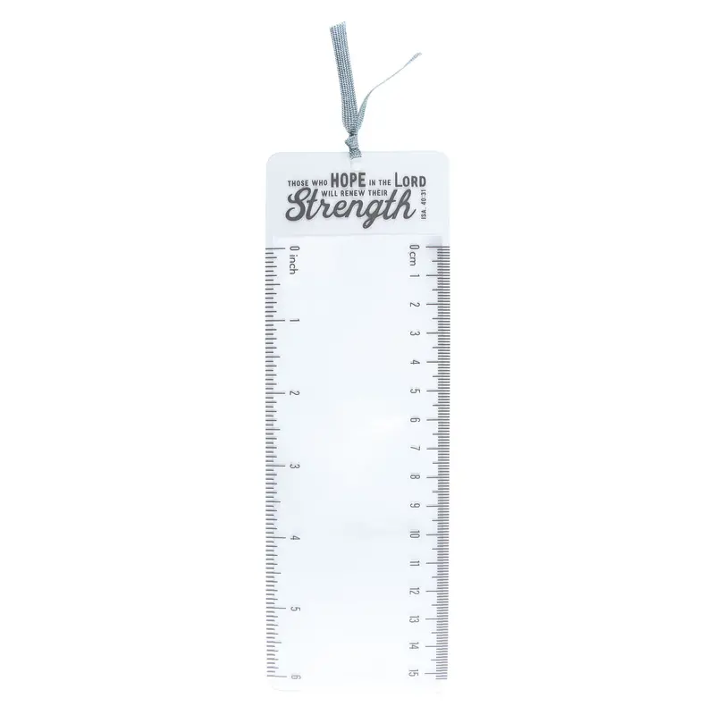 'Those Who Hope In The Lord' Magnifying Glass Bookmark – Isaiah 40:31 1