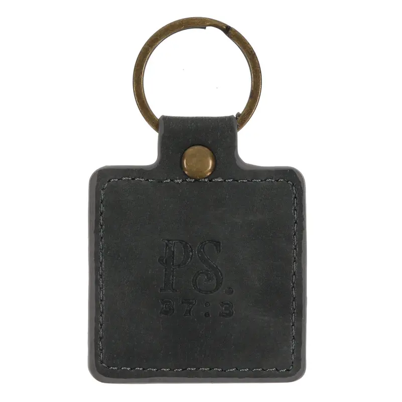 'Trust In The Lord' Faux Leather Keychain – Compact Faith Reminder 2