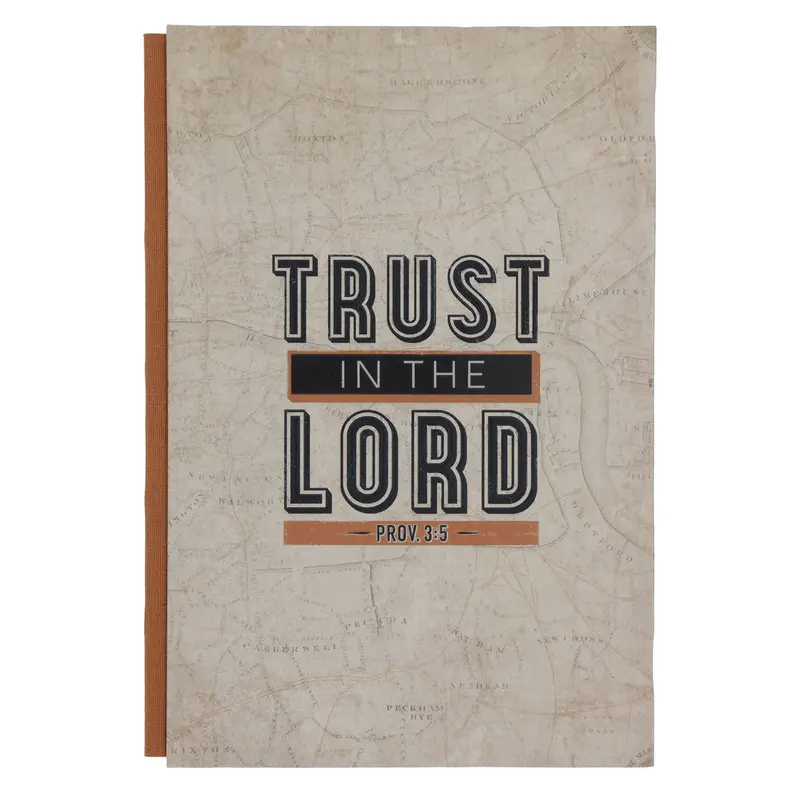 'Trust In The Lord' Quarter-Bound Hardcover Reflection Journal 1