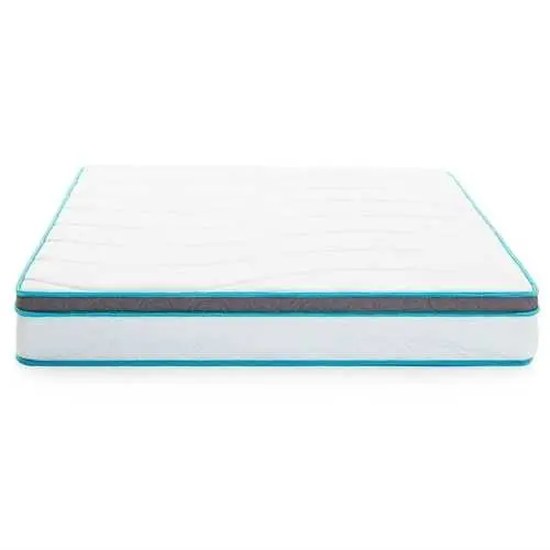 Twin 8-Inch Hybrid Mattress: Memory Foam + Innerspring Support 1