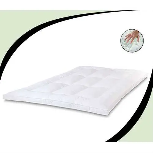 Twin Size 2.5-Inch Memory Foam & Fiber Fill Mattress Topper 1