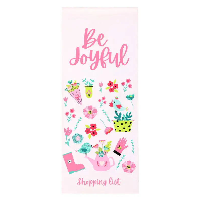 Uplifting Magnetic Notepad – 'Be Joyful' Design 1