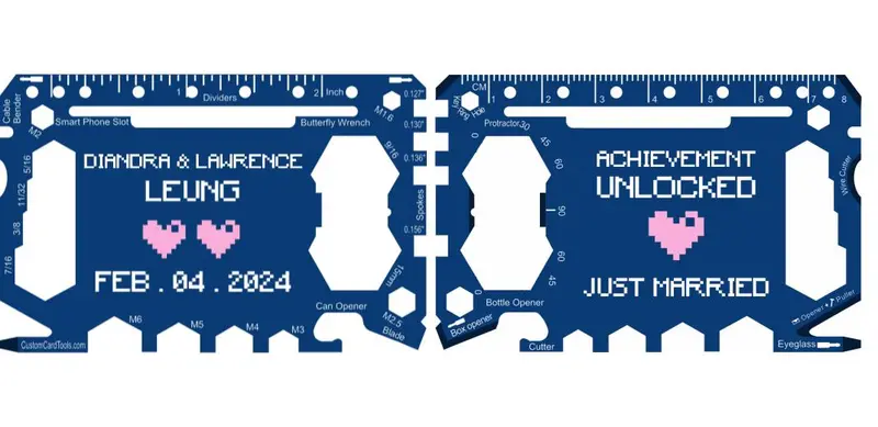 Versatile Business Card & Tool Combo – Model 1 Branded 1