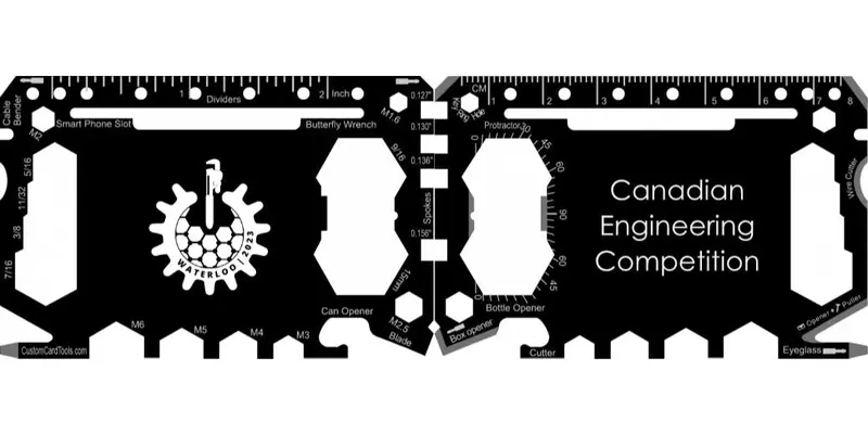 Versatile Slim-Profile Tool Card – Model 1 1