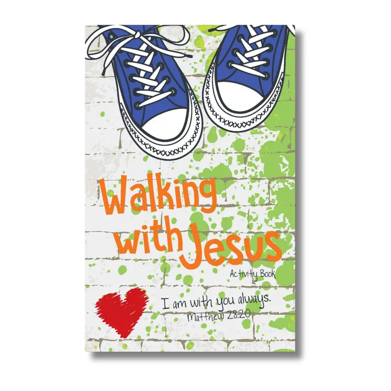 Walking With Jesus: 16-Page Interactive Activity Booklet 1