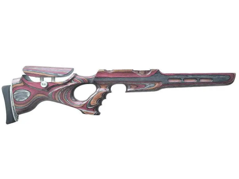 Weihrauch Hw100 Custom Field Target Stock – Coral Snake Design 1