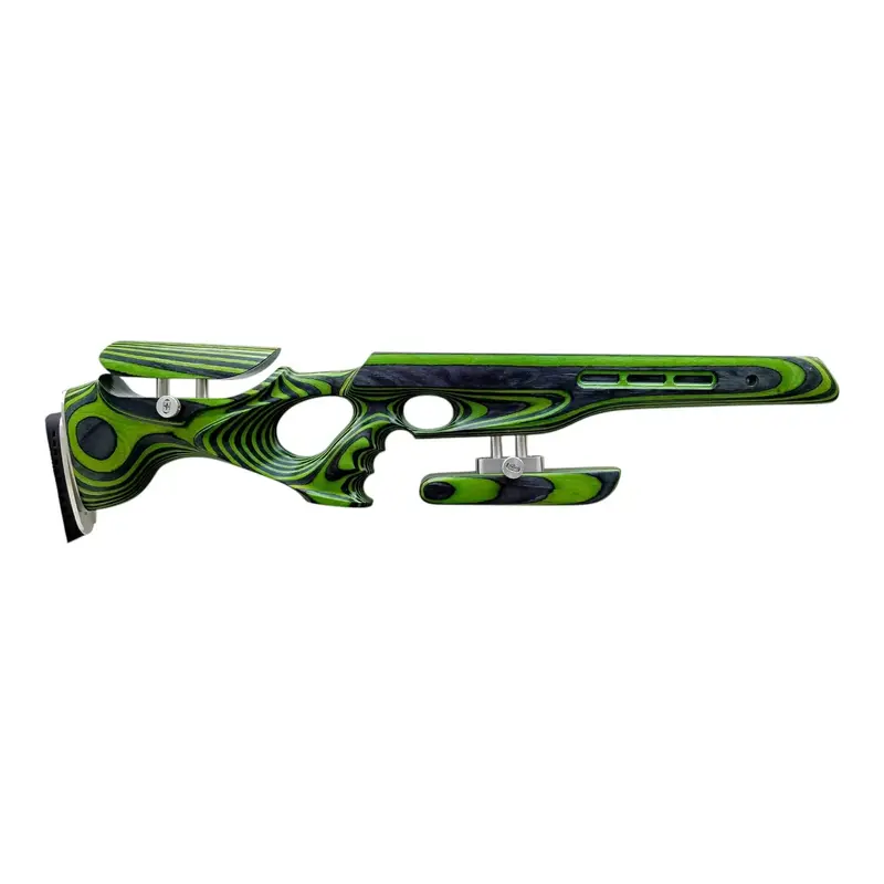 Weihrauch Hw77/Hw97 Custom Stock – Mamba Green Field Target Edition With Hamster Kit 1