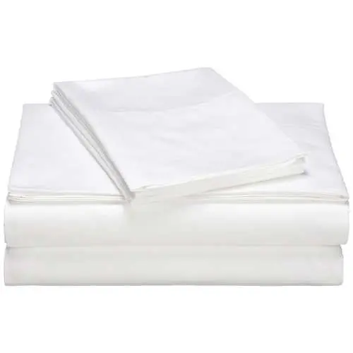 White 400-Thread Count Egyptian Cotton Sheet Set – Full Size 1