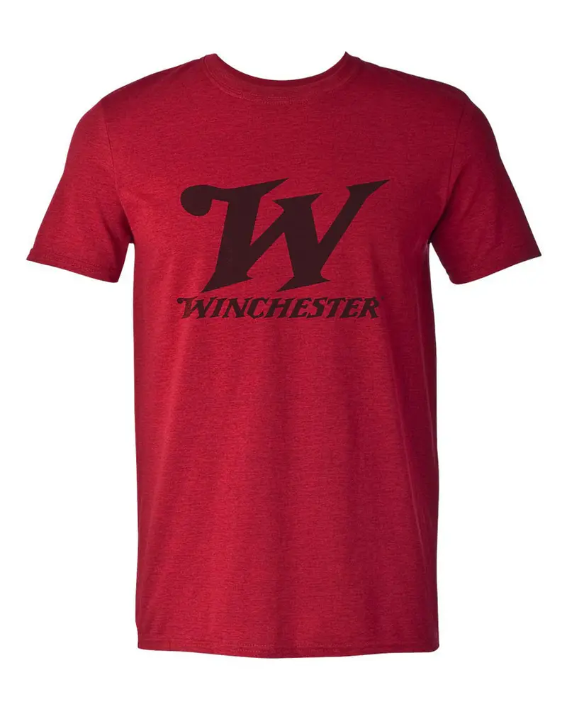 Winchester Big W Logo Cotton T-Shirt 1