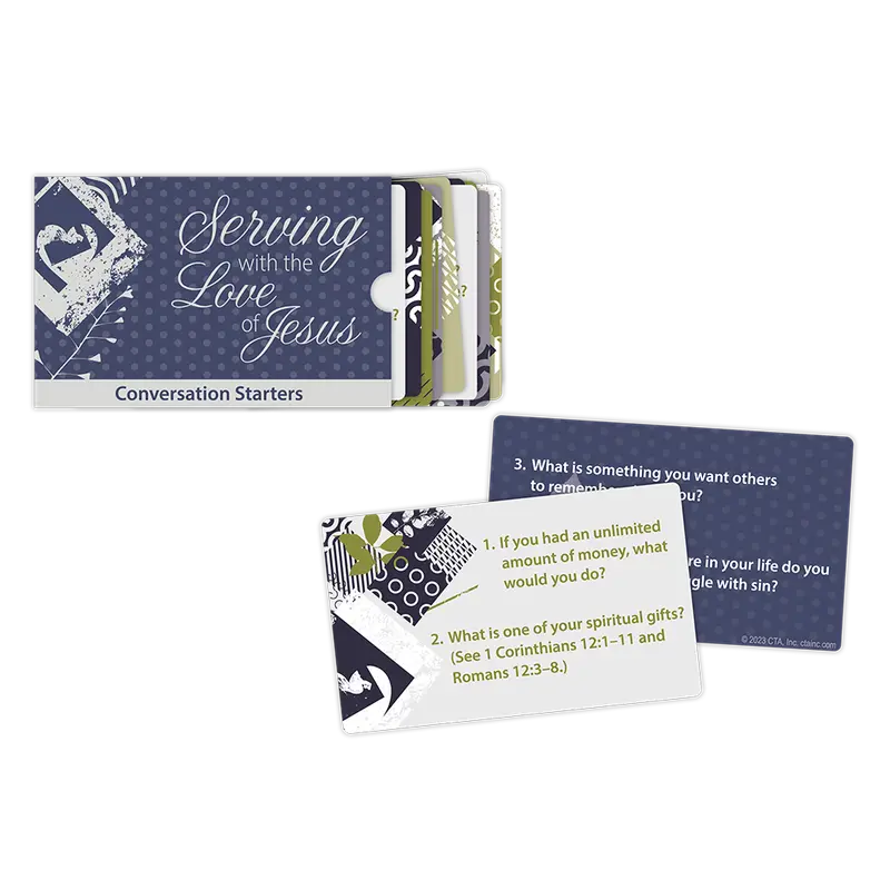 Women'S Ministry Leadership Conversation Starter Card Set 1