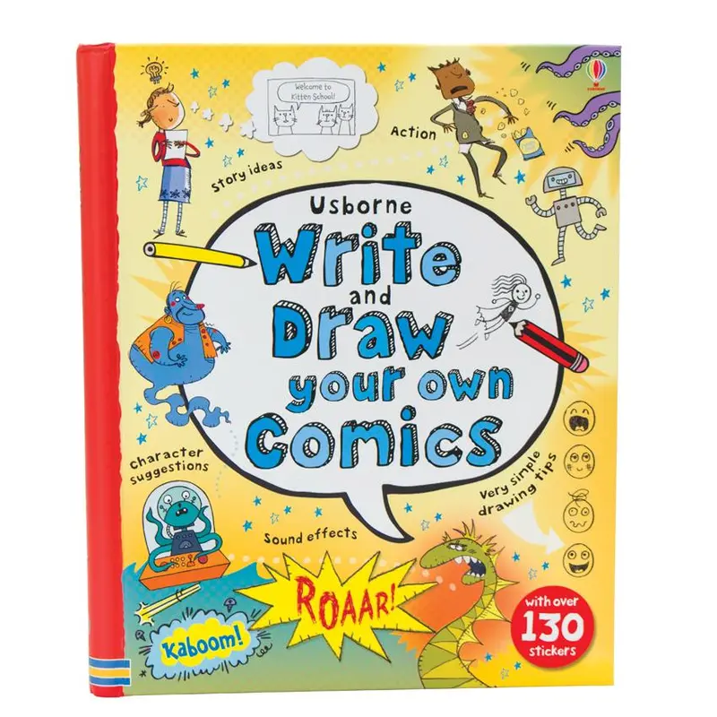 Write And Draw Your Own Comics: Creative Storytelling Workbook 1