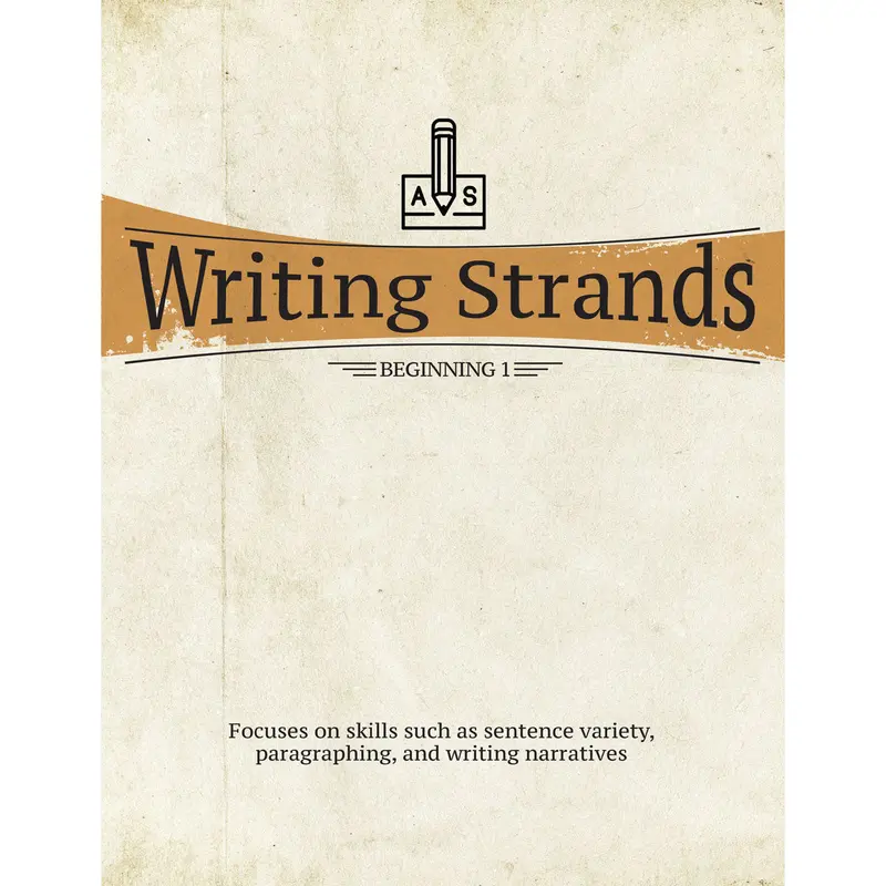 Writing Strands: Beginning 1: Introduction To Writing Skills For Ages 5–7 (Paperback) 1