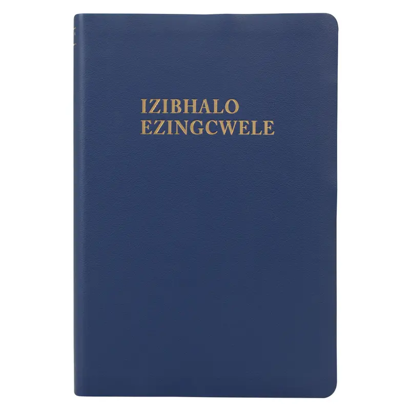 Xhosa 1975 Blue Vinyl Bible With Gilt Edges And Flexible Cover 1