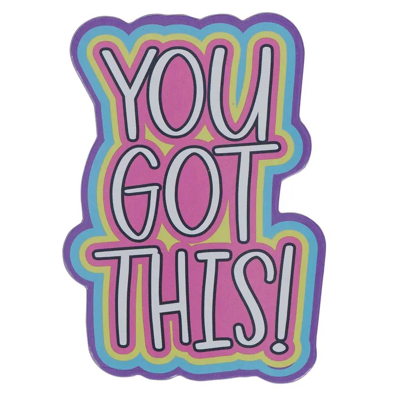 You Got This!: Encouraging Motivational Magnet 1