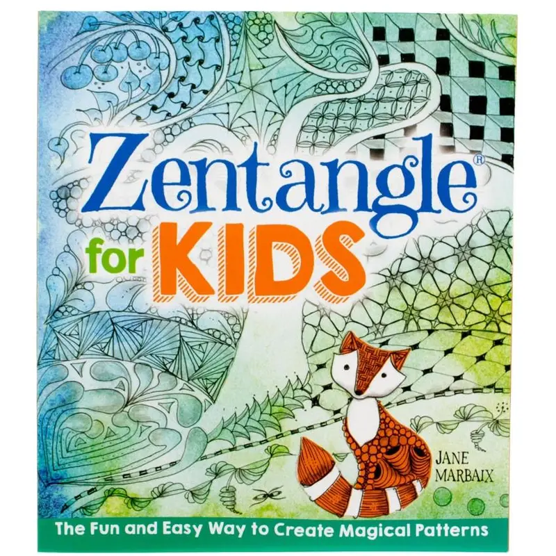 Zentangle For Kids: Easy Doodling Patterns To Build Focus And Calm 1