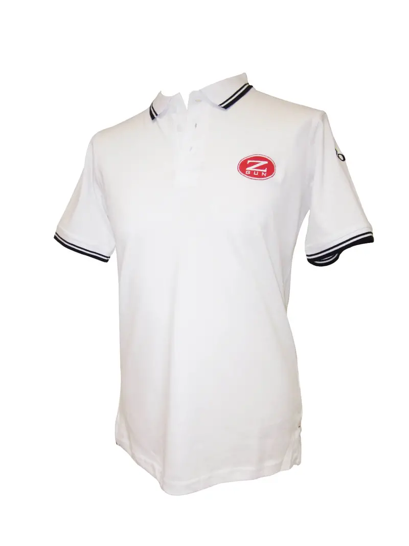 Zoli Classic White Performance Polo 1