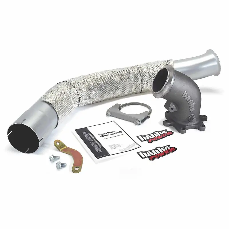 Banks Power 48652 Turbo Elbow Kit With Turbine Outlet Pipe And Mounting Hardware 1