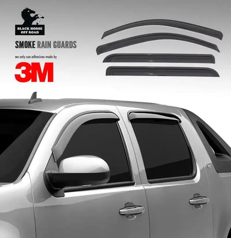 Black Horse Off-Road 14-Nsma-09 Smoke-Tinted Acrylic Adhesive Film – Easy-Apply Window & Trim Tape 1