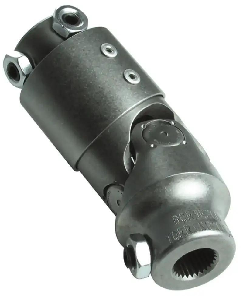 Borgeson 033418 Steel Steering U-Joint And Vibration Damper – 3/4"-36 To 5/8"-36 1
