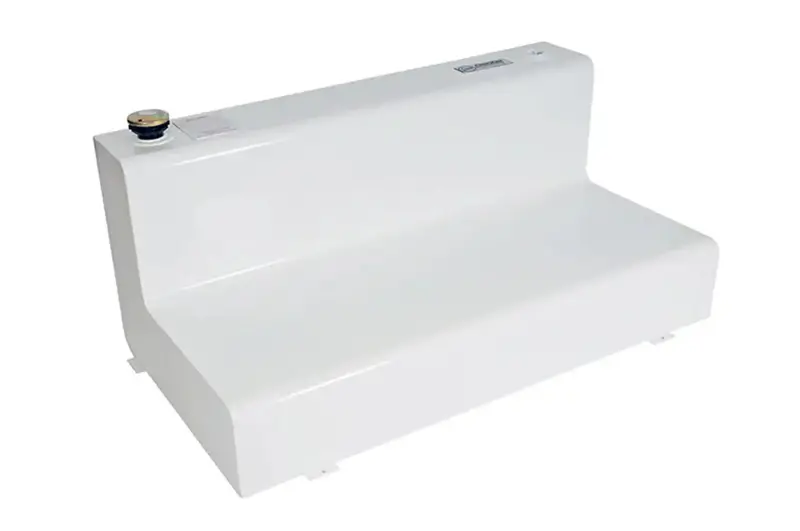 Dee Zee Dz92751S L-Shaped White Steel Truck Bed Tank – Durable Storage Solution 1