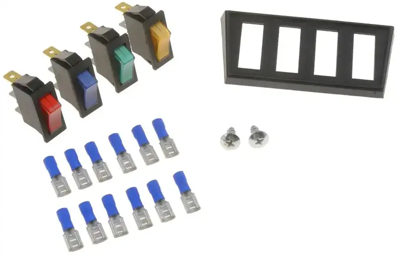 Dorman Rocker Switch Kit – 4-Position Toggle Assembly For Interior Or Exterior Controls 1
