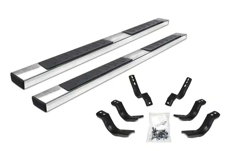 Go Rhino 6862404780Ps Super-Grip Step Pads – 6" Wide Oe-Design Nerf Bar Inserts 1