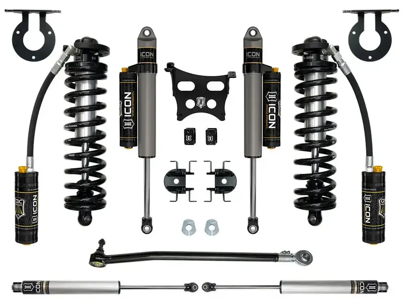 Icon Vehicle Dynamics Stage 4 Coilover Conversion Kit – 2.5–3" Lift For 2023 Ford F-250/F-350 4Wd 1
