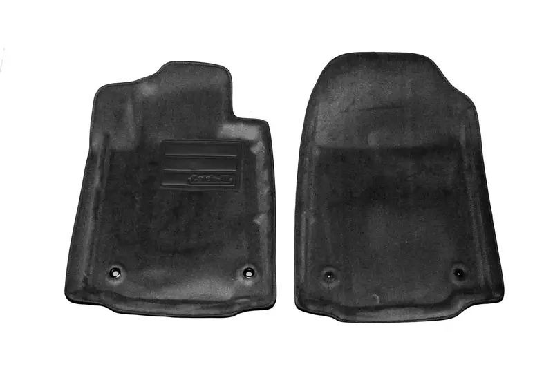 Lund Catch-All Premium Floor Mats – 2-Piece Front Set, Black, All-Weather Protection 1