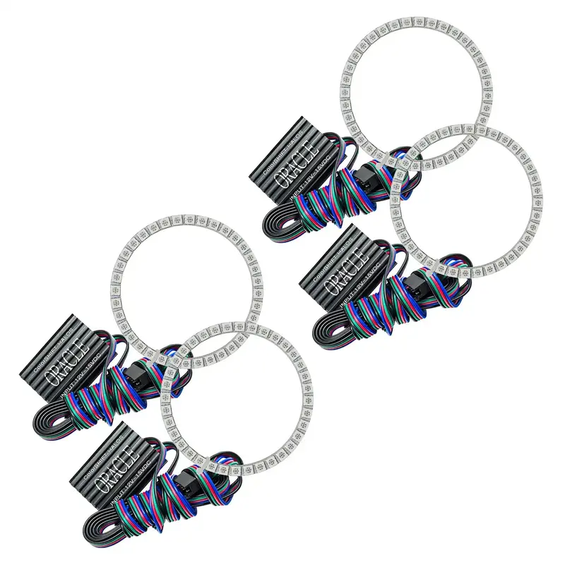 Oracle Lighting Colorshift Halo Ring Kit – Plug-And-Play Led Accent Lighting 1