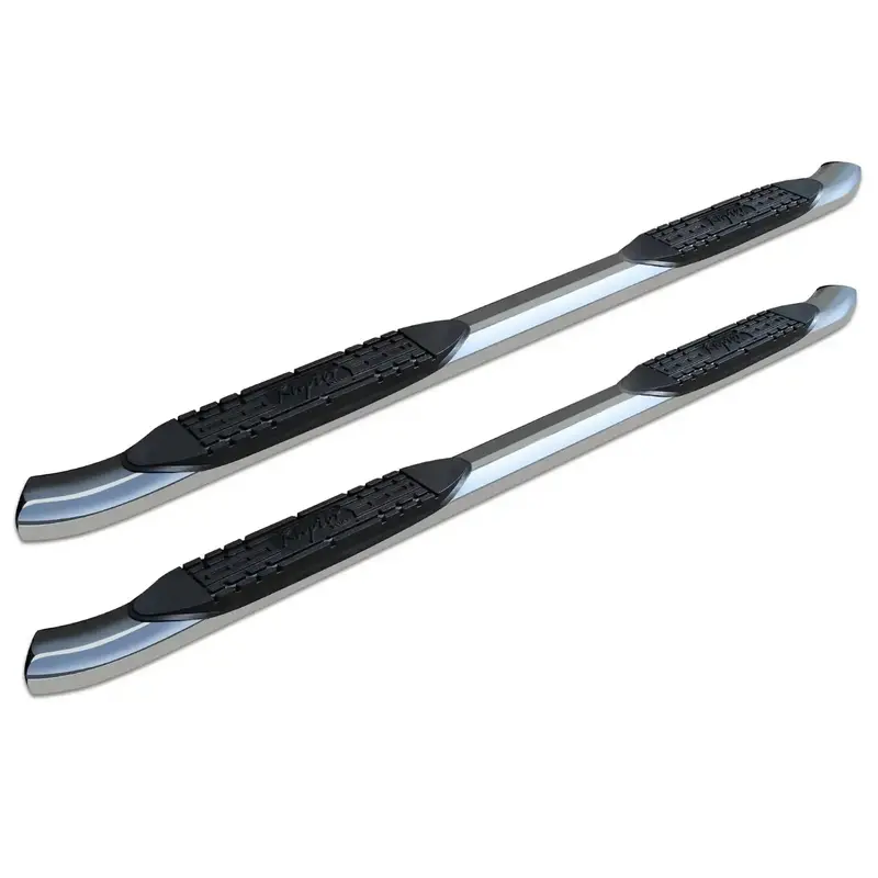 Raptor Series 1503-0370 Oval Step Bars – 4" Polished Stainless Steel, Fits 2009–2014 Ford F-150 Crew Cab 1