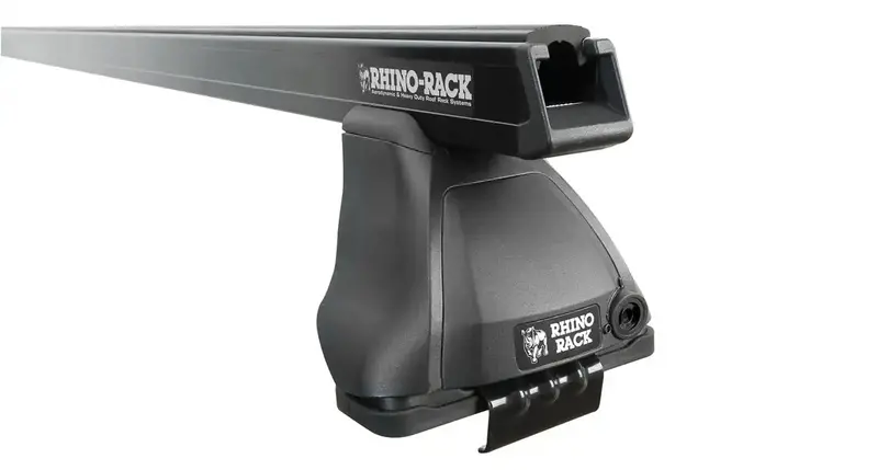 Rhino-Rack Ja4446 Heavy-Duty 2-Bar Black Roof Rack System – 2500 Series 1