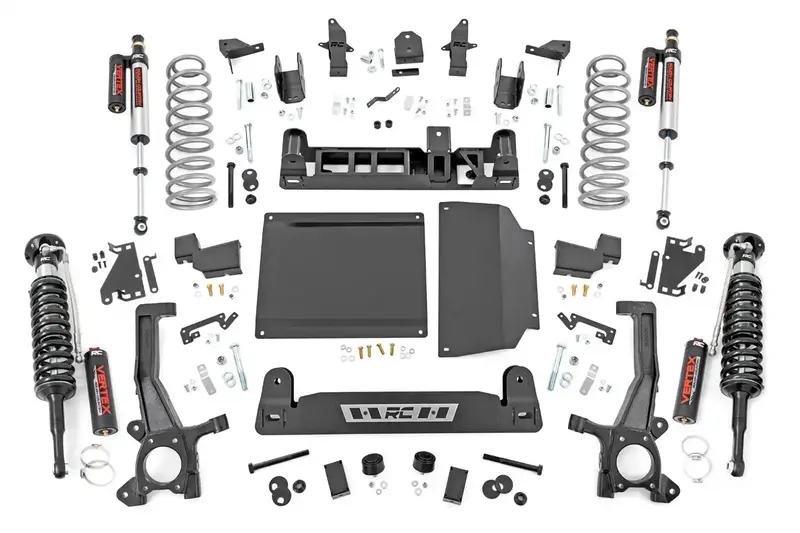 Rough Country 71250 6-Inch Lift Kit With Vertex Coilovers And Matching Performance Shocks 1