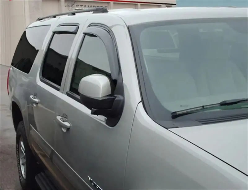 Stampede Snap-Inz In-Channel Wind Deflectors – Smoke Tint, 4-Piece Kit (Model 41061-2) 1