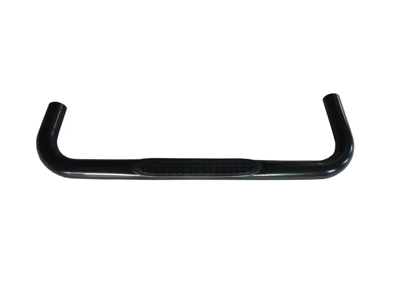 Trailfx 1130301093 3-Inch Round Bent Rocker Panel Guard – Powder-Coated Black Steel, Standard Cab Fit 1